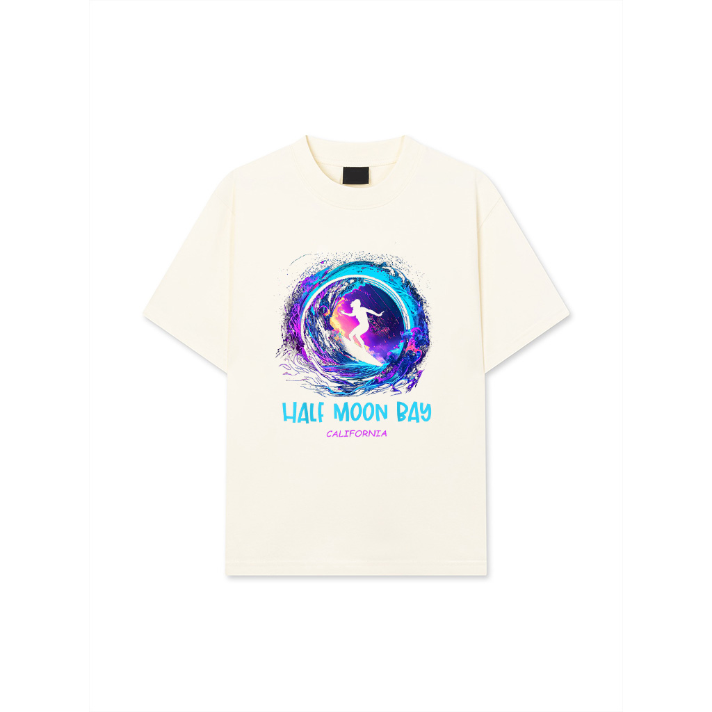 Alternative view of Half Moon Bay California T-Shirt